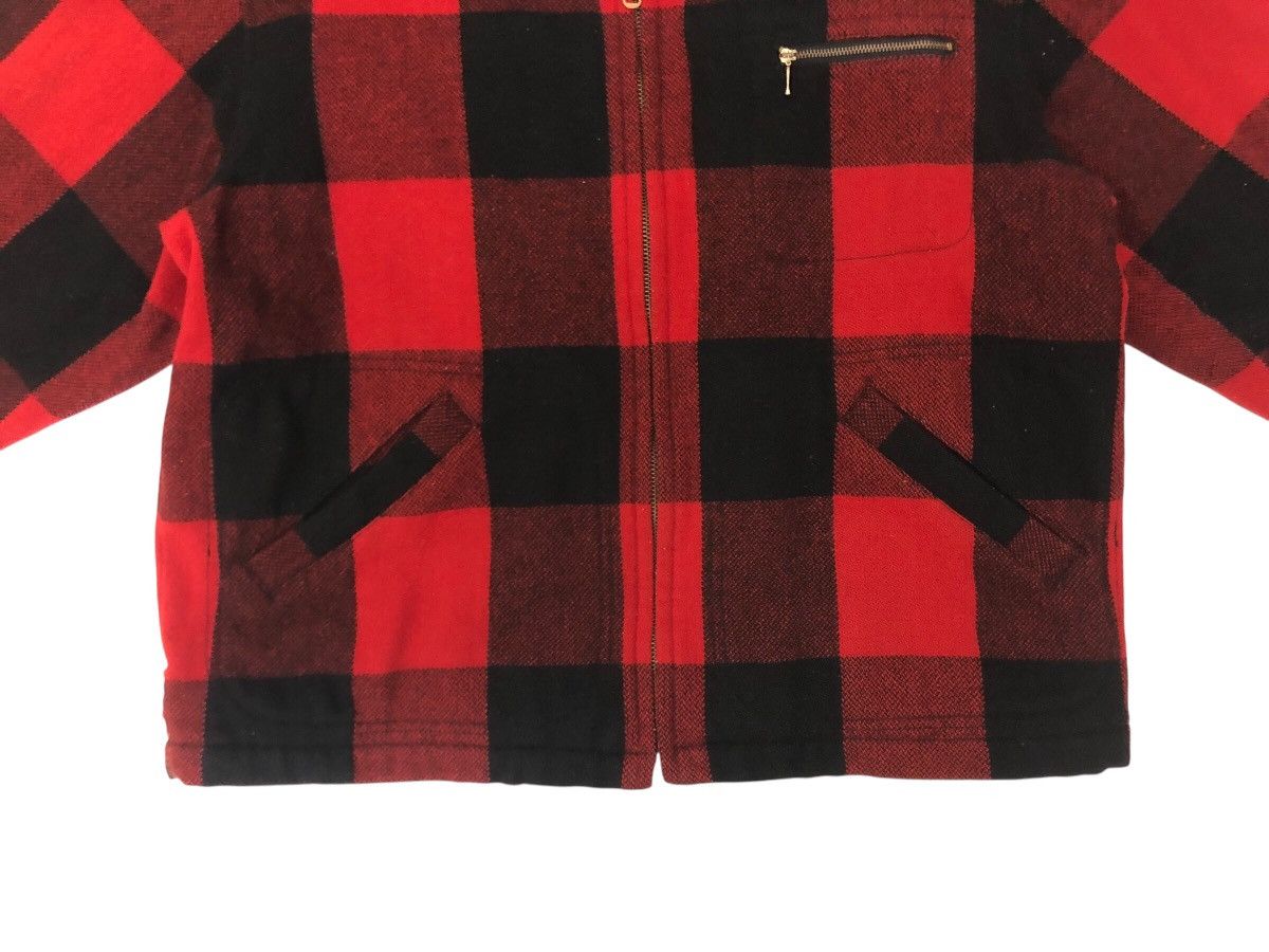 Vintage RARE 🔥 CONEY ISLAND TARTAN PLAID WOOL JACKET DETROIT Size US L / EU 52-54 / 3 - 4 Thumbnail