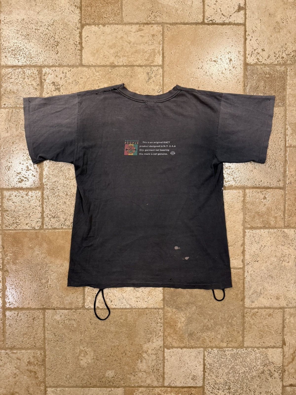 Vintage Vintage Bob Marley Thrashed Faded Early 90’s Jamaica Tee Size US XL / EU 56 / 4 - 4 Thumbnail