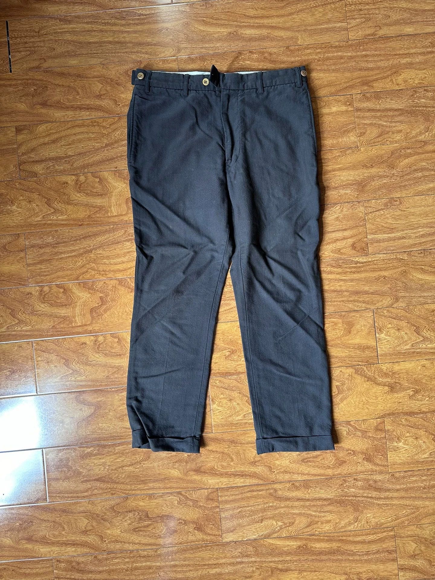 Visvim visvim 14AW high water slacks pants -DMC Size US 32 / EU 48 - 1 Thumbnail