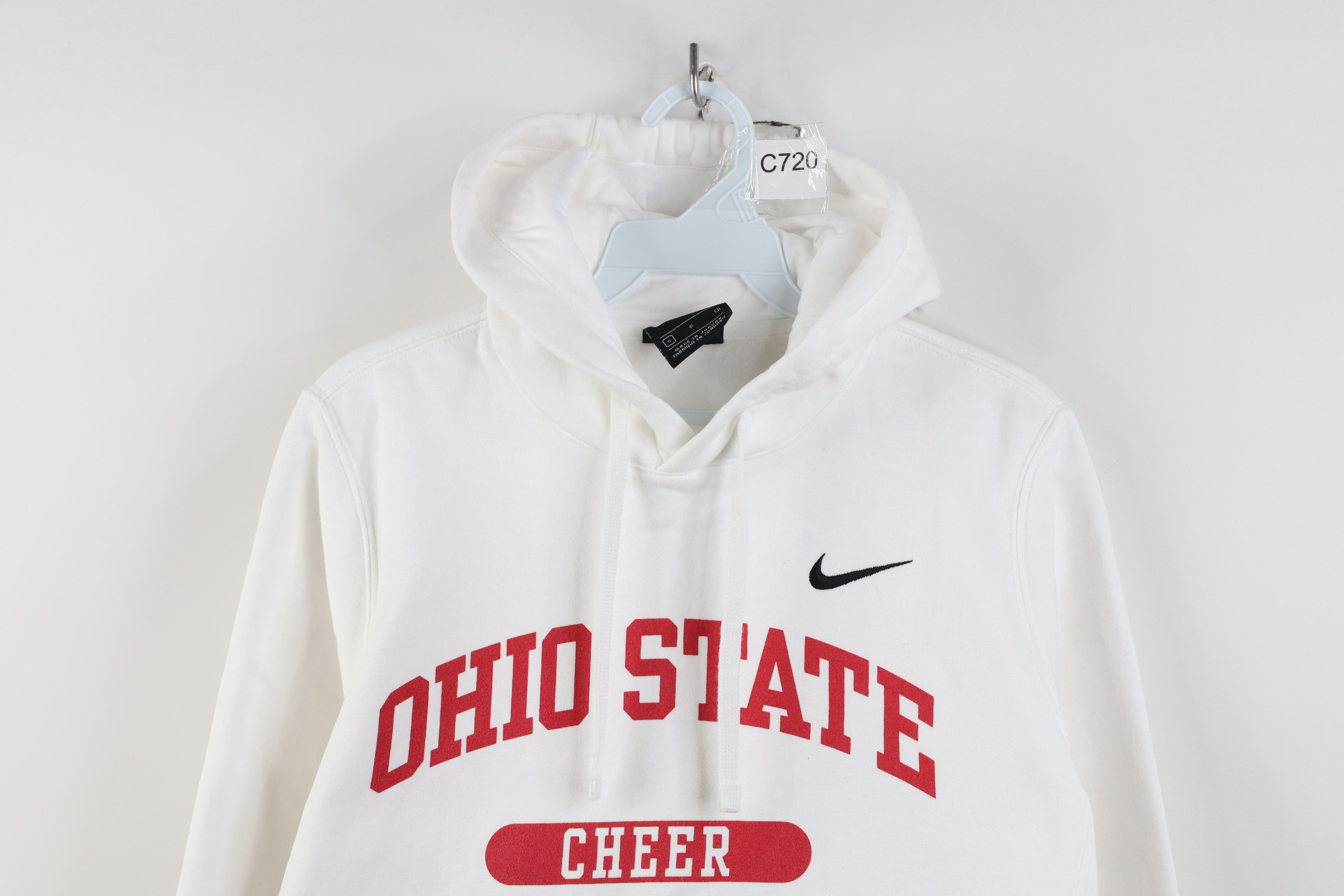 Nike Nike Ohio State University Cheer Cheerleader Hoodie White Size S / US 4 / IT 40 - 2 Thumbnail