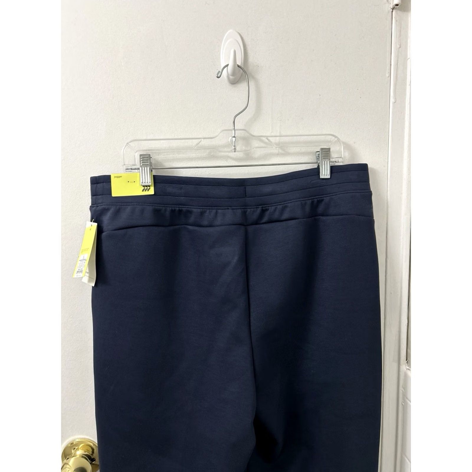 Vintage All in Motion Sleek Spacer Jogger Mens Large Navy Blue Athletic Pants NWT Size US 33 - 2 Thumbnail