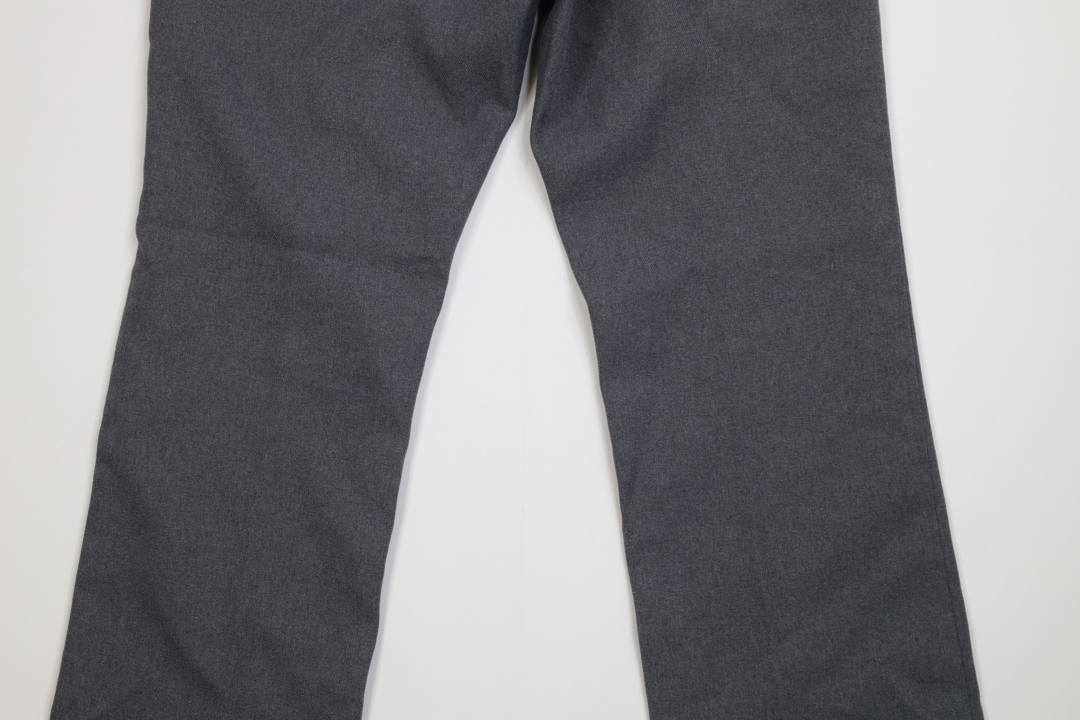 Levi's Vintage 90s Levis 517 Knit Flared Wide Leg Pants Gray USA Size US 36 / EU 52 - 12 Thumbnail