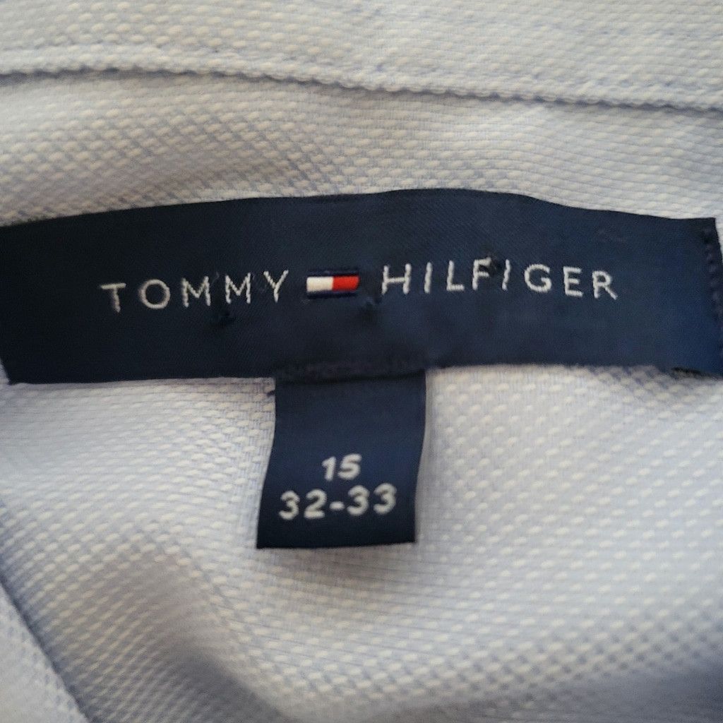 Tommy Hilfiger Tommy Hilfiger Men's Dress Shirt Size 15 Neck 32-33 Sleeves Size US L / EU 52-54 / 3 - 6 Thumbnail