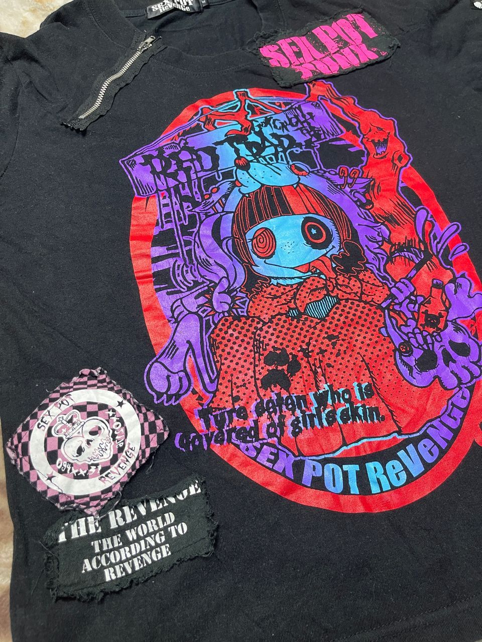 Seditionaries Sex Pot Revenge Punk T-Shirt Size US M / EU 48-50 / 2 - 3 Thumbnail