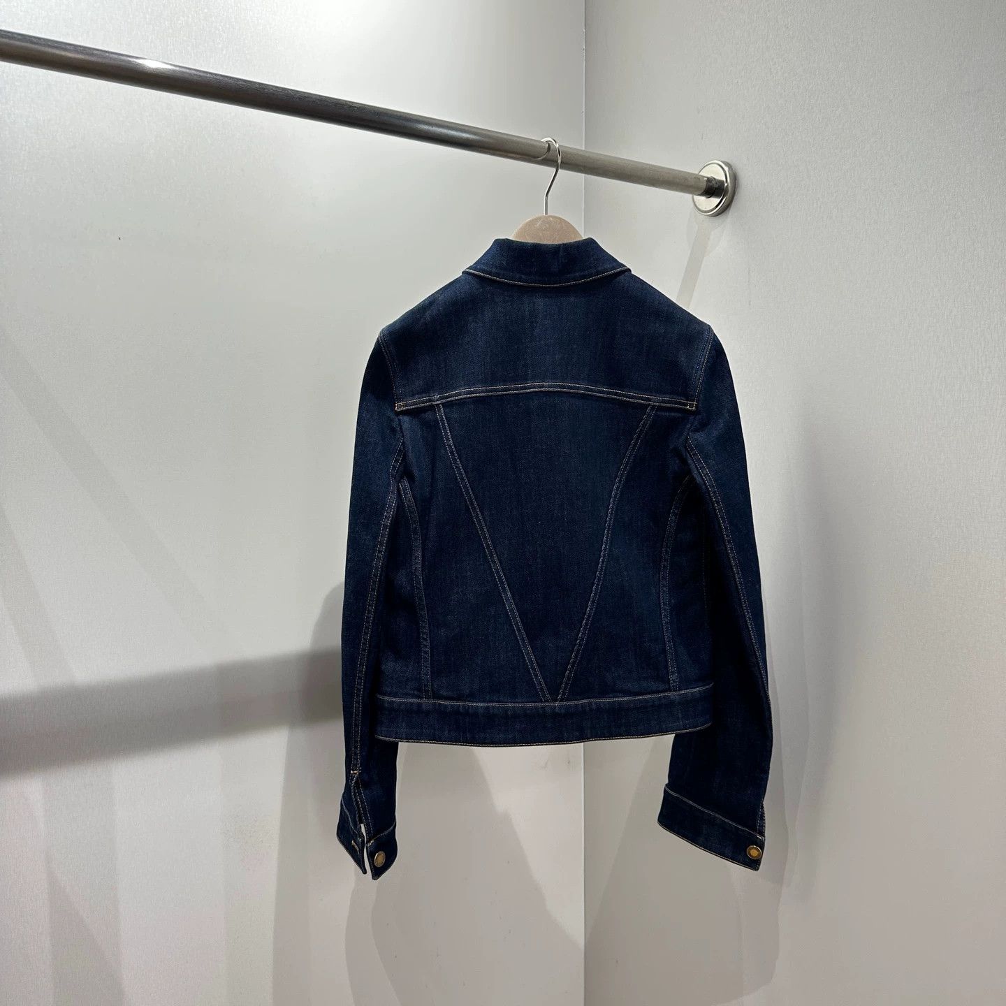 Louis Vuitton LV Monogram colorblock pocket denim jacket 36 Size XS / US 0-2 / IT 36-38 - 2 Thumbnail