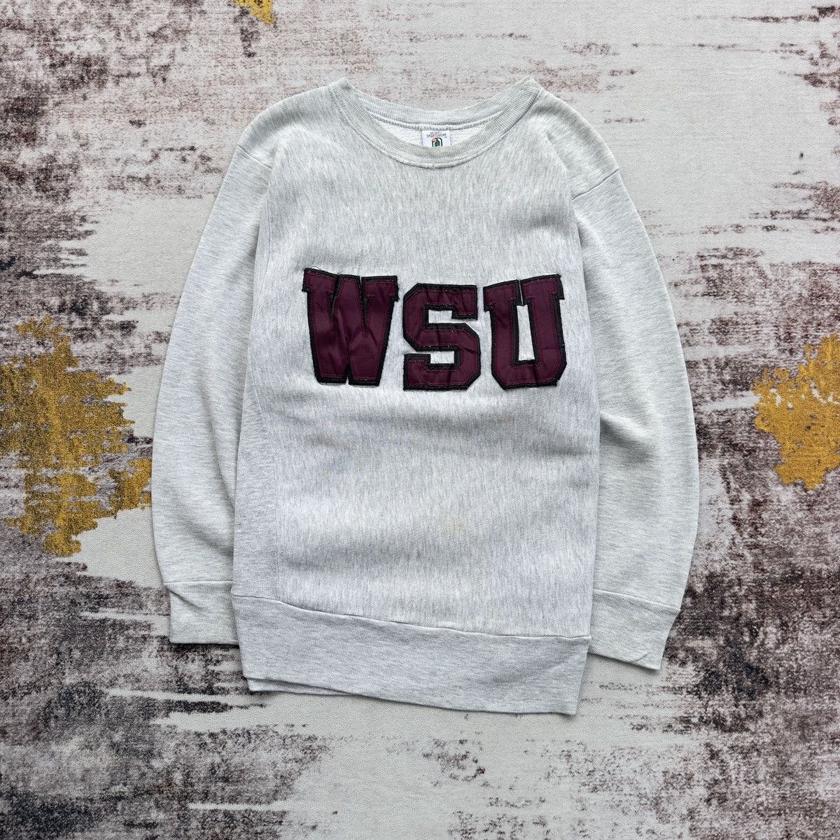 Japanese Brand WSU COLLEGE LOGO CREWNECK SWEATSHIRT MADE IN USA VINTAGE Size US M / EU 48-50 / 2 - 1 Thumbnail