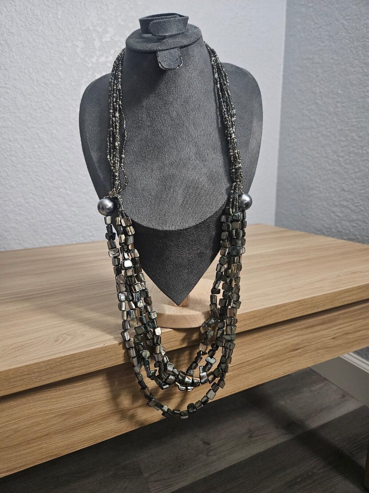 Other Multi-stranded seed bead necklace Size ONE SIZE - 1 Thumbnail