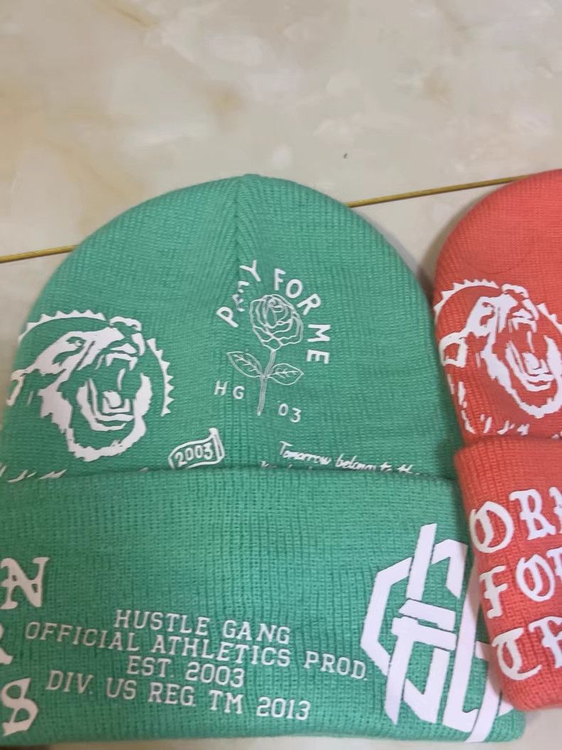 Hustle Gang HUSTLE GANG Knit Beanie Size 40 - 5 Thumbnail