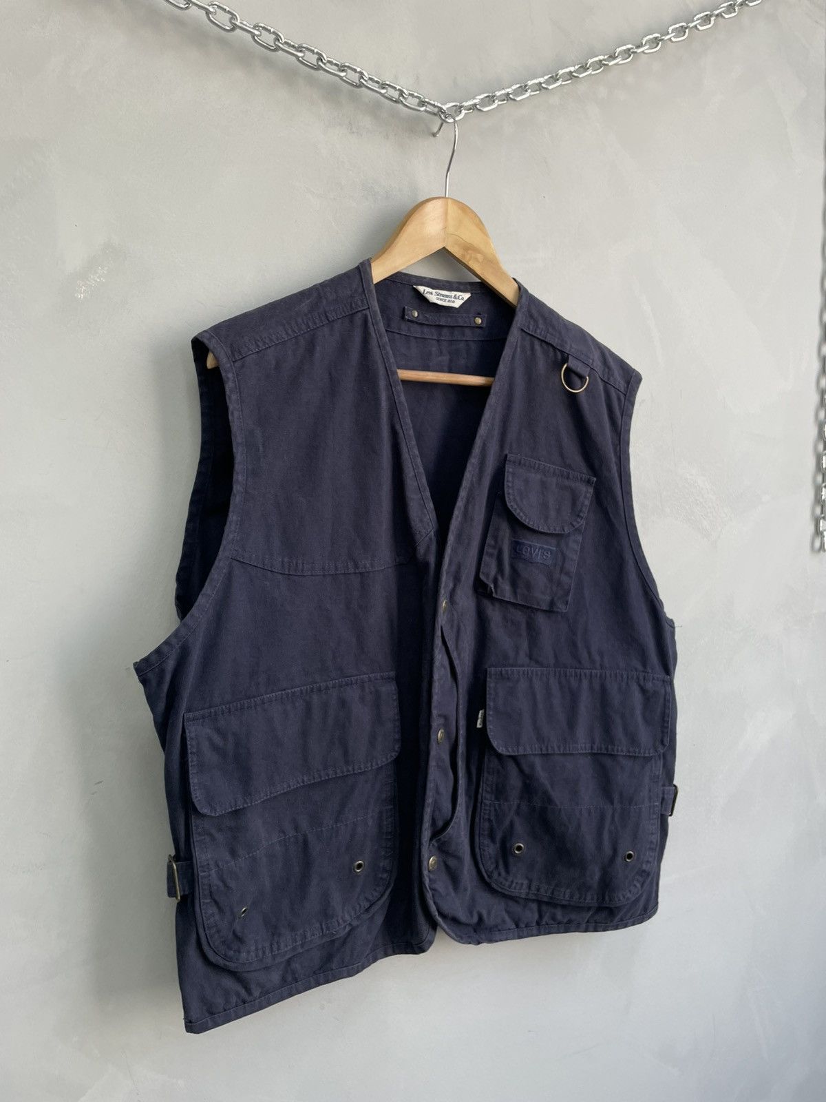 Levi's Multipocket Levis jacket vest 90s USA Size US XL / EU 56 / 4 - 2 Thumbnail