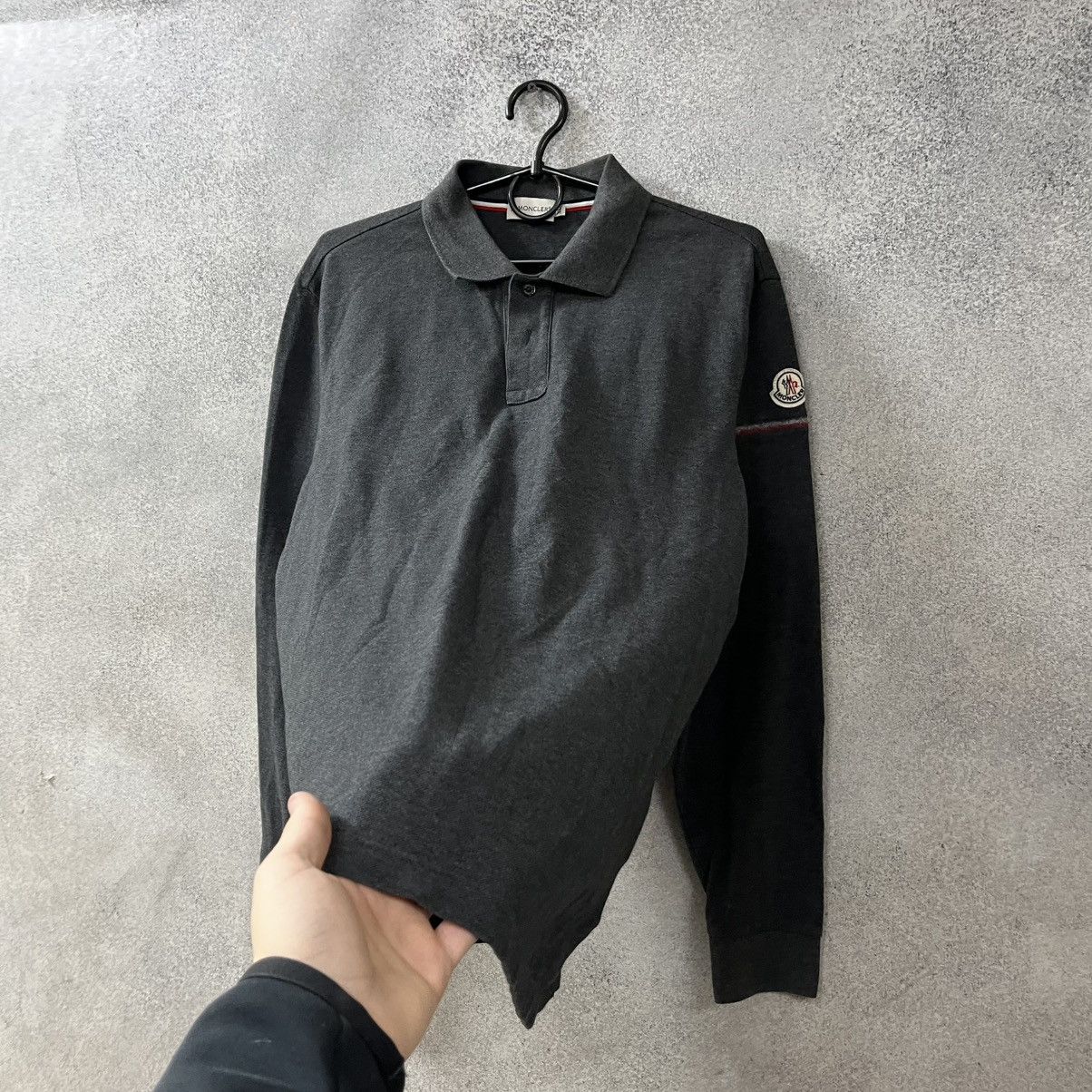 Moncler Moncler Polo Long Sleeve Size US XL / EU 56 / 4 - 6 Thumbnail