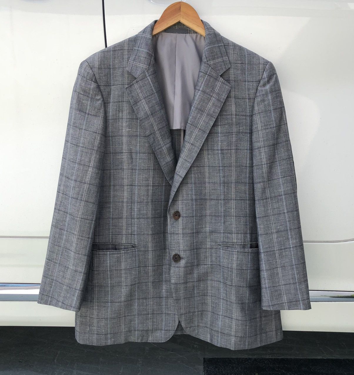 Burberry Vintage Burberrys Prorsum Men’s Wool Blazer / Coat Size US M / EU 48-50 / 2 - 1 Thumbnail