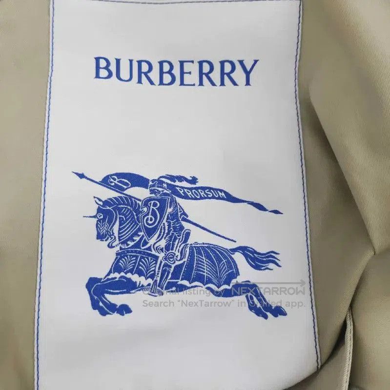 Burberry Burberry Light Green Cotton Jacket for Women. Size S / US 4 / IT 40 - 3 Thumbnail