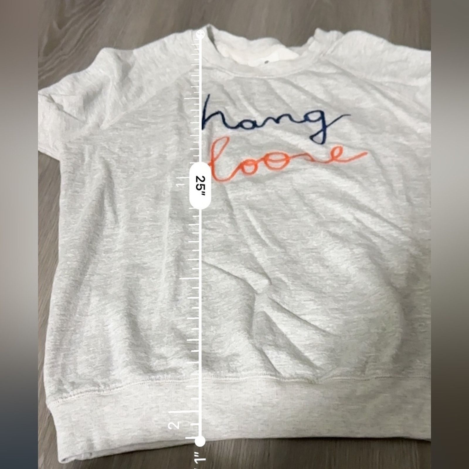 Sundry Sundry Gray Hang Loose Long Sleeve Crewneck Sweater Sz 1 (S) Size S / US 4 / IT 40 - 9 Thumbnail