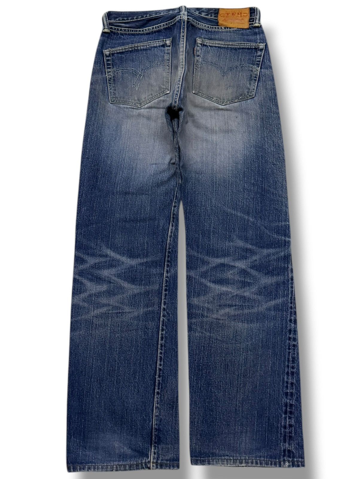 The Flat Head Vintage 00s The Flat Head 3005C Selvedge Denim Jeans | W29 Size US 29 - 3 Thumbnail