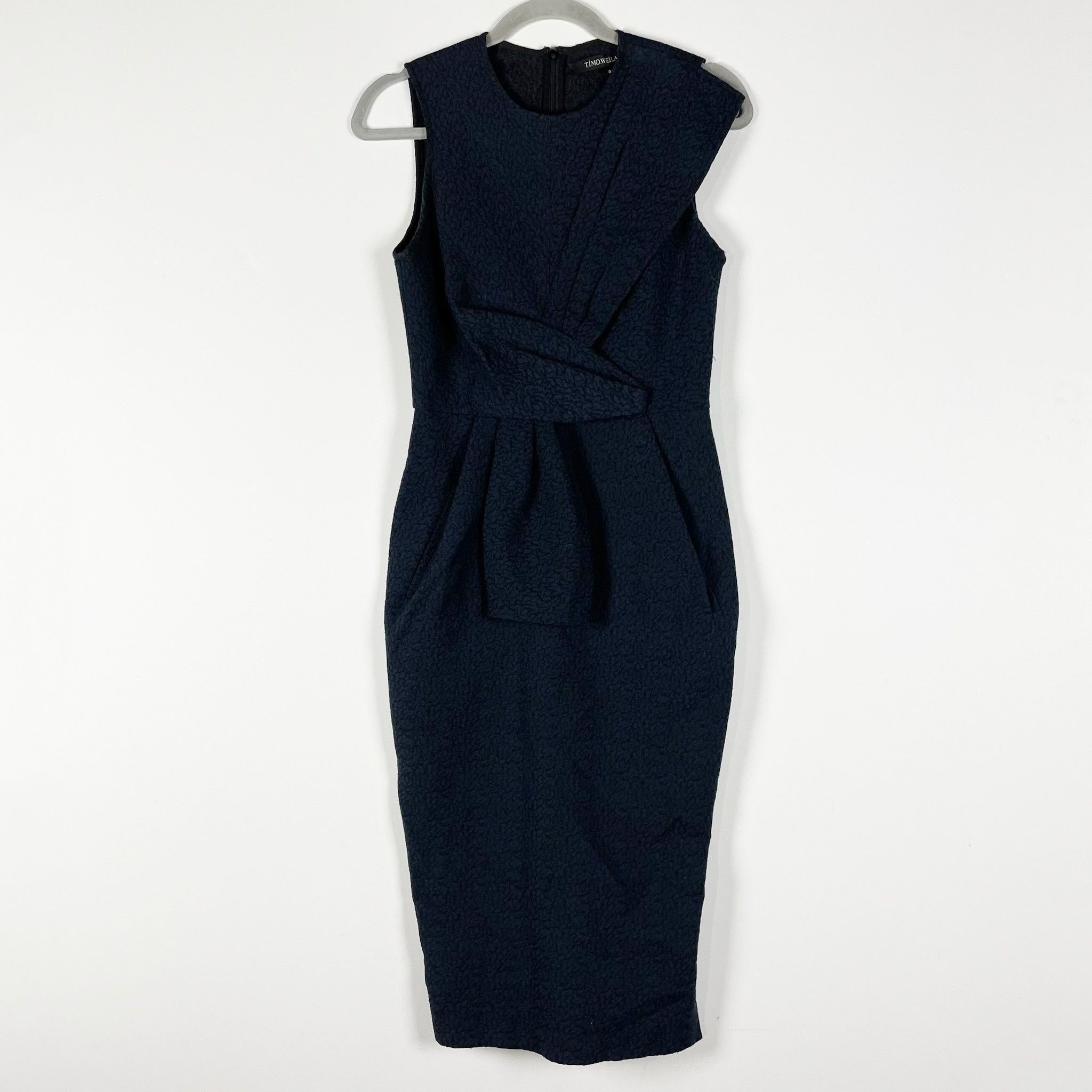 Timo Weiland Timo Weiland Cotton Blend Silk Lined Textured Size S / US 4 / IT 40 - 2 Thumbnail