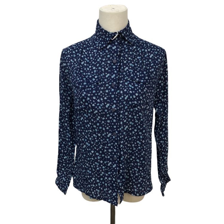 Dior Christian Dior Floral Button Up Shirt Size S Size S / US 4 / IT 40 - 1 Thumbnail