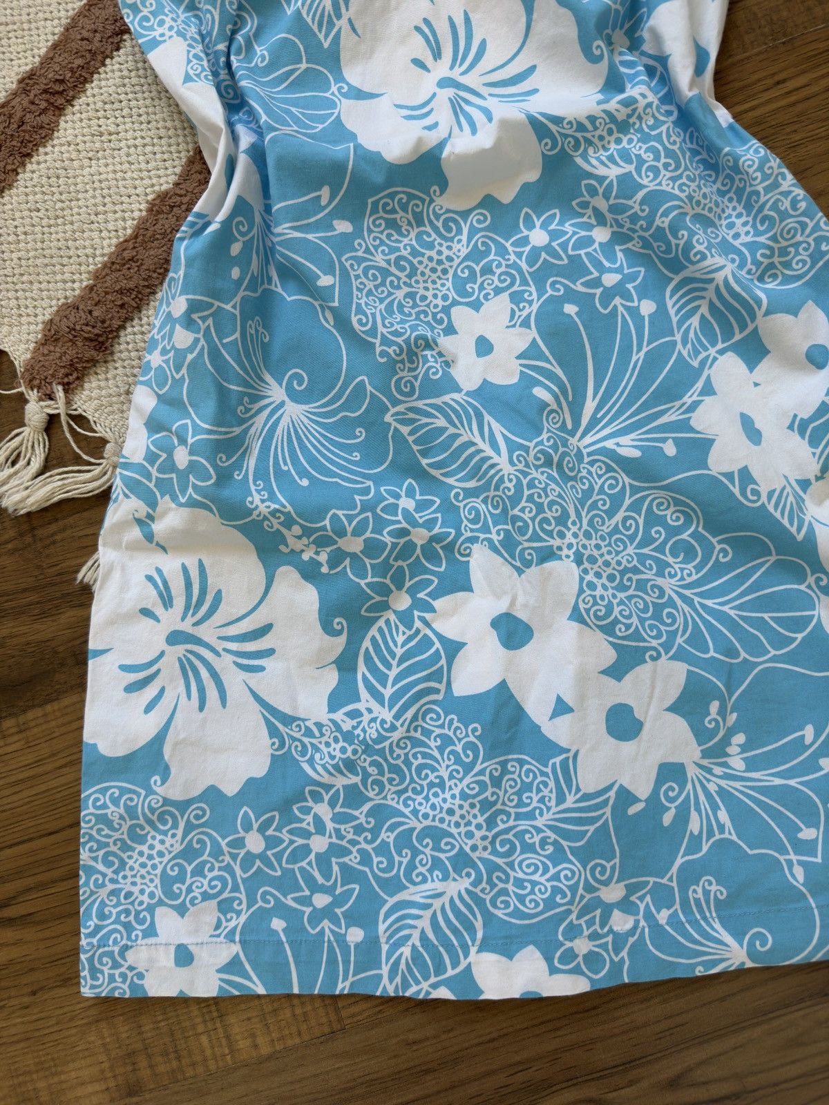 Vintage VINTAGE ROXY 2000s FLOWERS MINI DRESS Size XS / US 0-2 / IT 36-38 - 5 Thumbnail