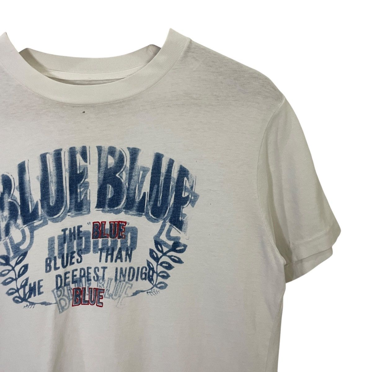 Blue Blue Japan Vintage Blue Blue Big Logo Tee Size M / US 6-8 / IT 42-44 - 4 Thumbnail