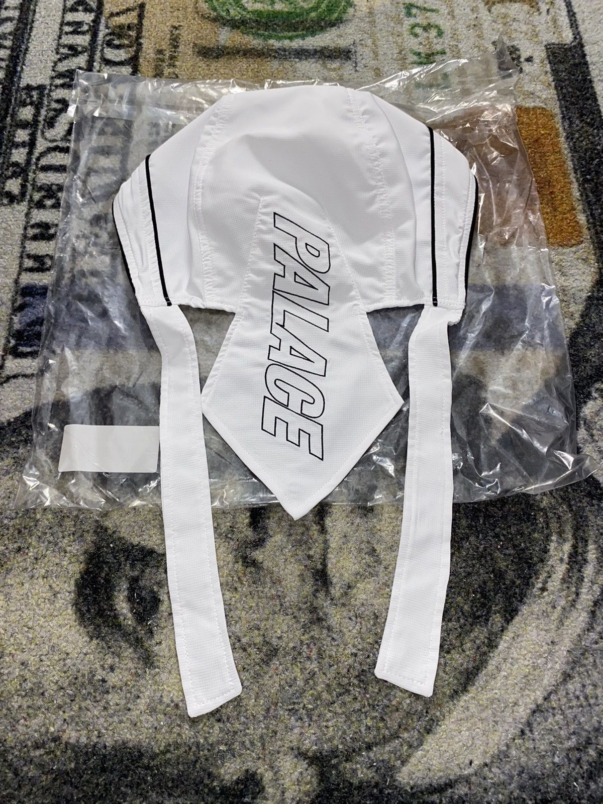 image of Palace Run It Bandana in White, Men's