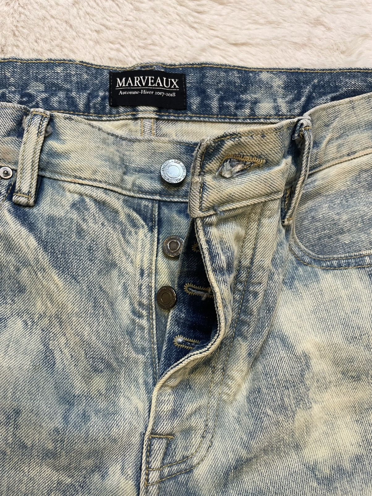 Vintage Maveaurx Denim Jeans Size US 33 - 10 Thumbnail