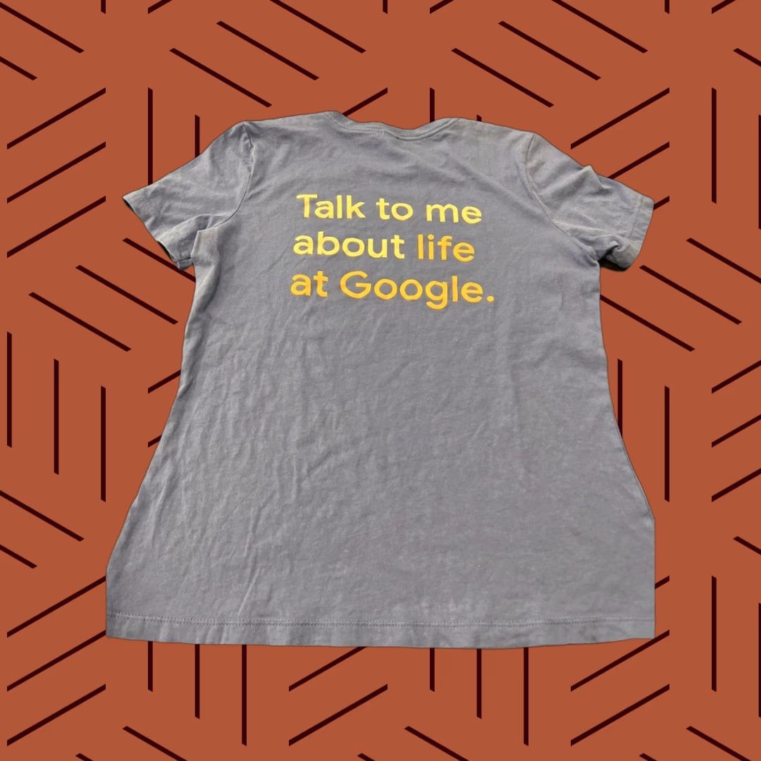 Alife Google Shirt Women’s Small Blue 100% Cotton Crew Neck Short Sleeve Tech Official Employee Limited Edition Casual Fit Regular Prime Size S / US 4 / IT 40 - 1 Thumbnail