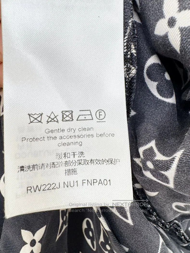 Louis Vuitton Louis Vuitton Silk Monogram Shorts. Size US 38 / EU 54 - 4 Thumbnail