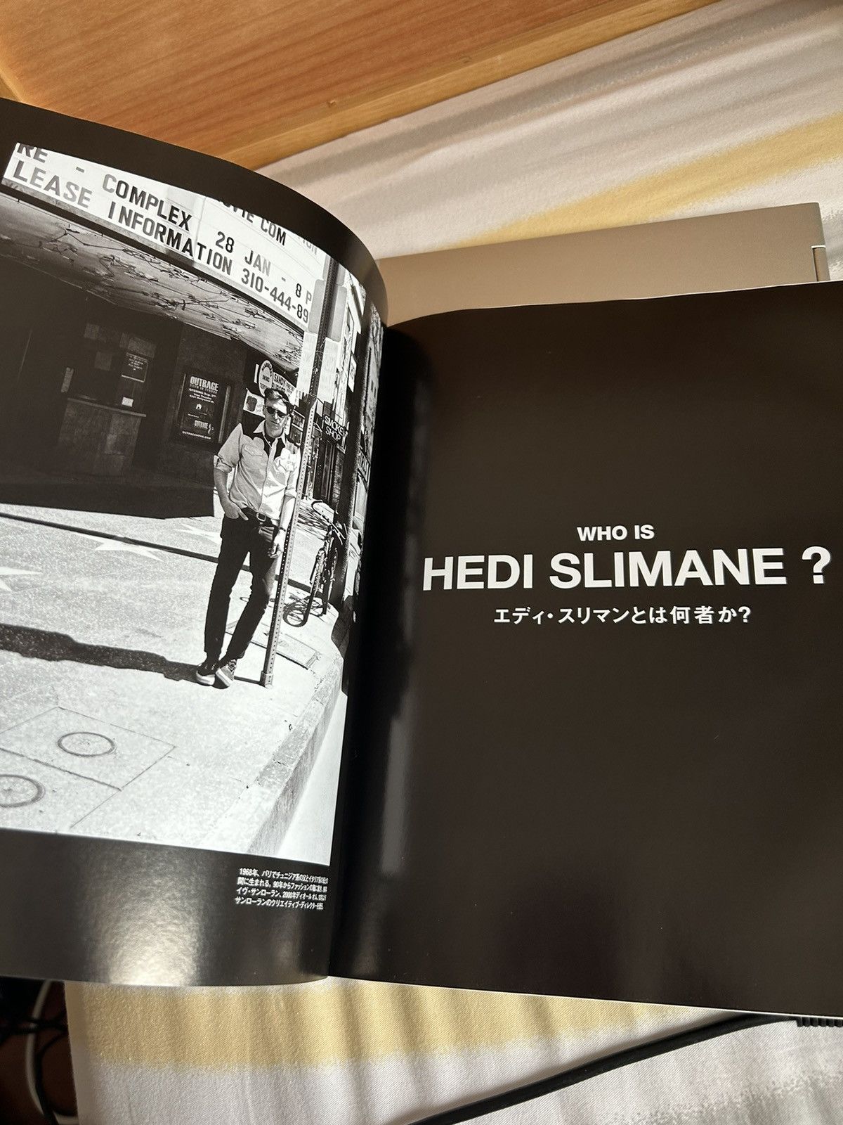Hedi Slimane Pen magazine about Hedi Slimane Size ONE SIZE - 2 Thumbnail