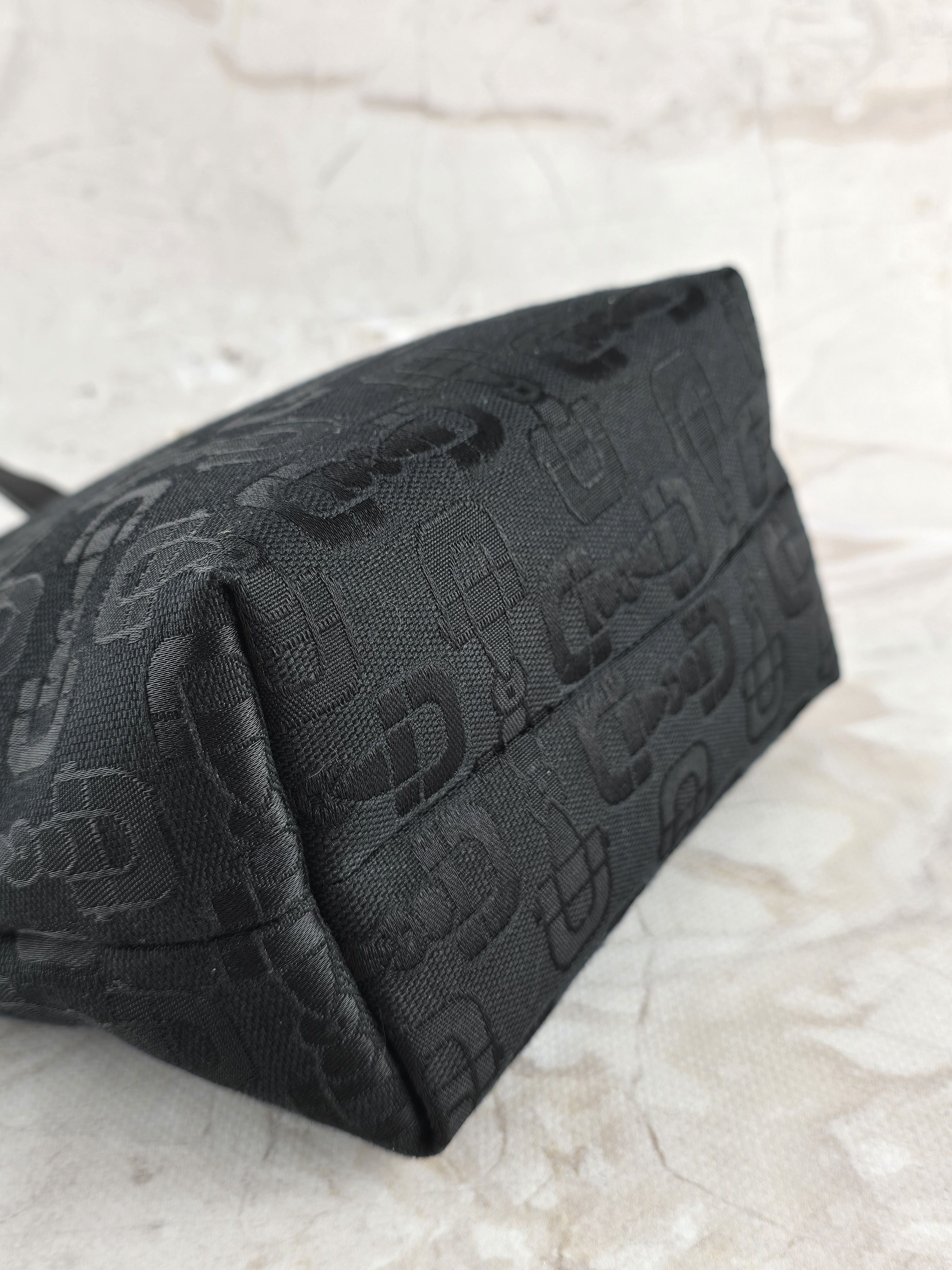 Gucci Gucci Bucket Handbag Coated Canvas black + dust bag Size ONE SIZE - 8 Thumbnail
