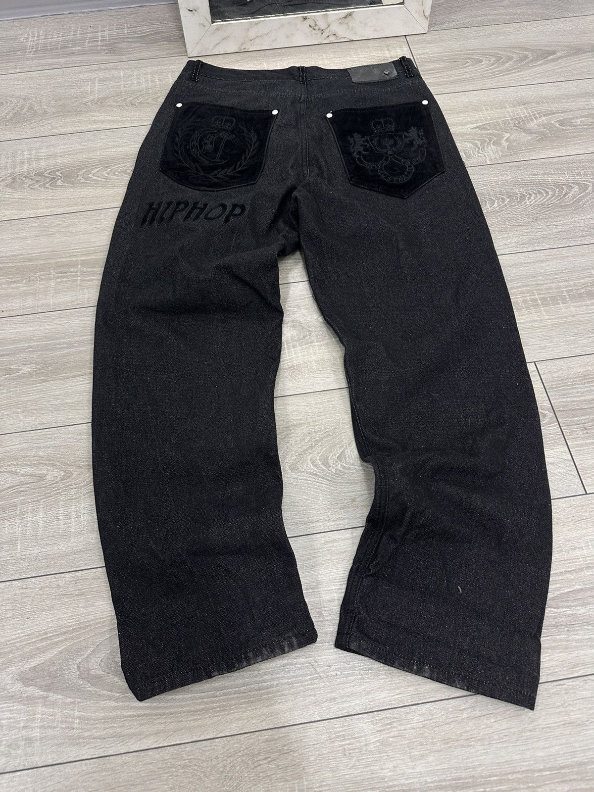 Hysteric Glamour Baggy Wide Hip Hop Rap Jeans Size US 32 / EU 48 - 2 Thumbnail