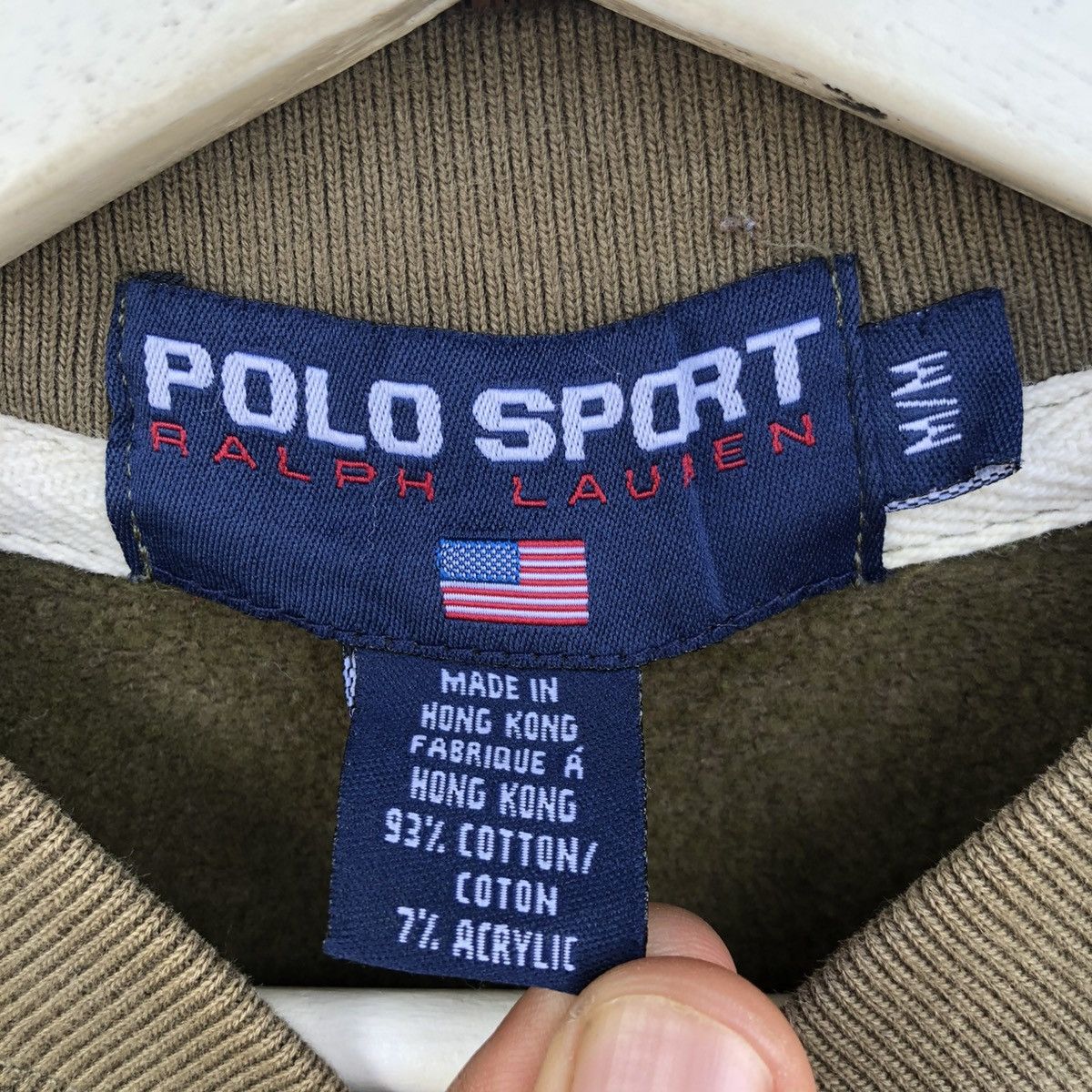 Polo Ralph Lauren Vintage Polo Sport by Ralph Lauren quarter-zip sweatshirt Size US M / EU 48-50 / 2 - 6 Thumbnail