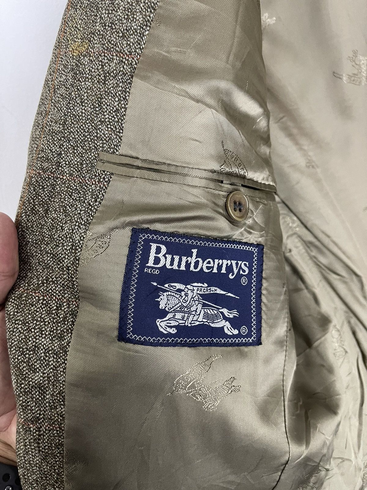 Burberry Prorsum × Vintage VINTAGE BURBERRY CLASSIC WOOL COAT 80’S Size 50S - 6 Thumbnail