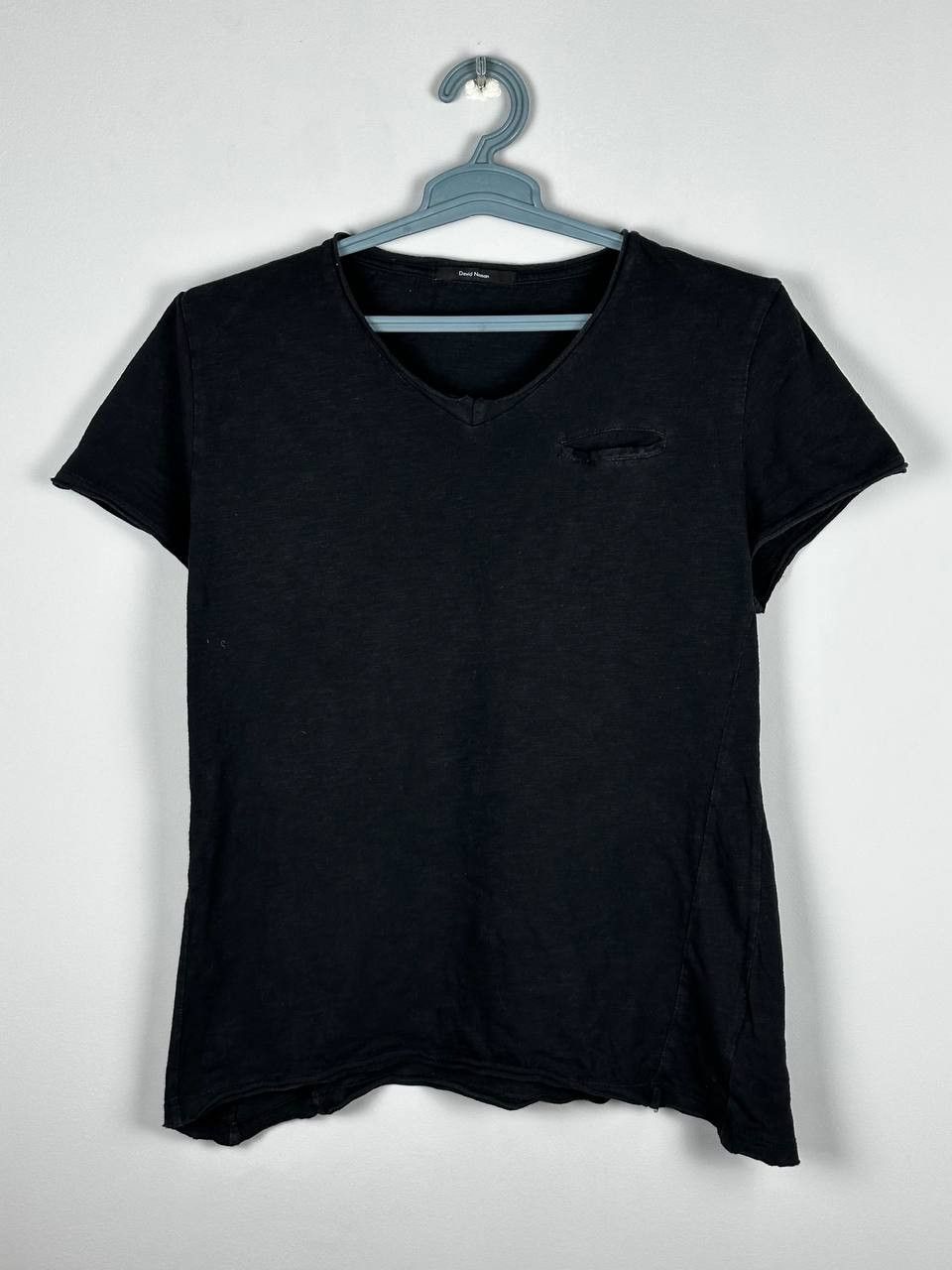 DAVID NAMAN Avant Garde David Naman Opium Asymmetrical T Shirt Size US L / EU 52-54 / 3 - 1 Thumbnail