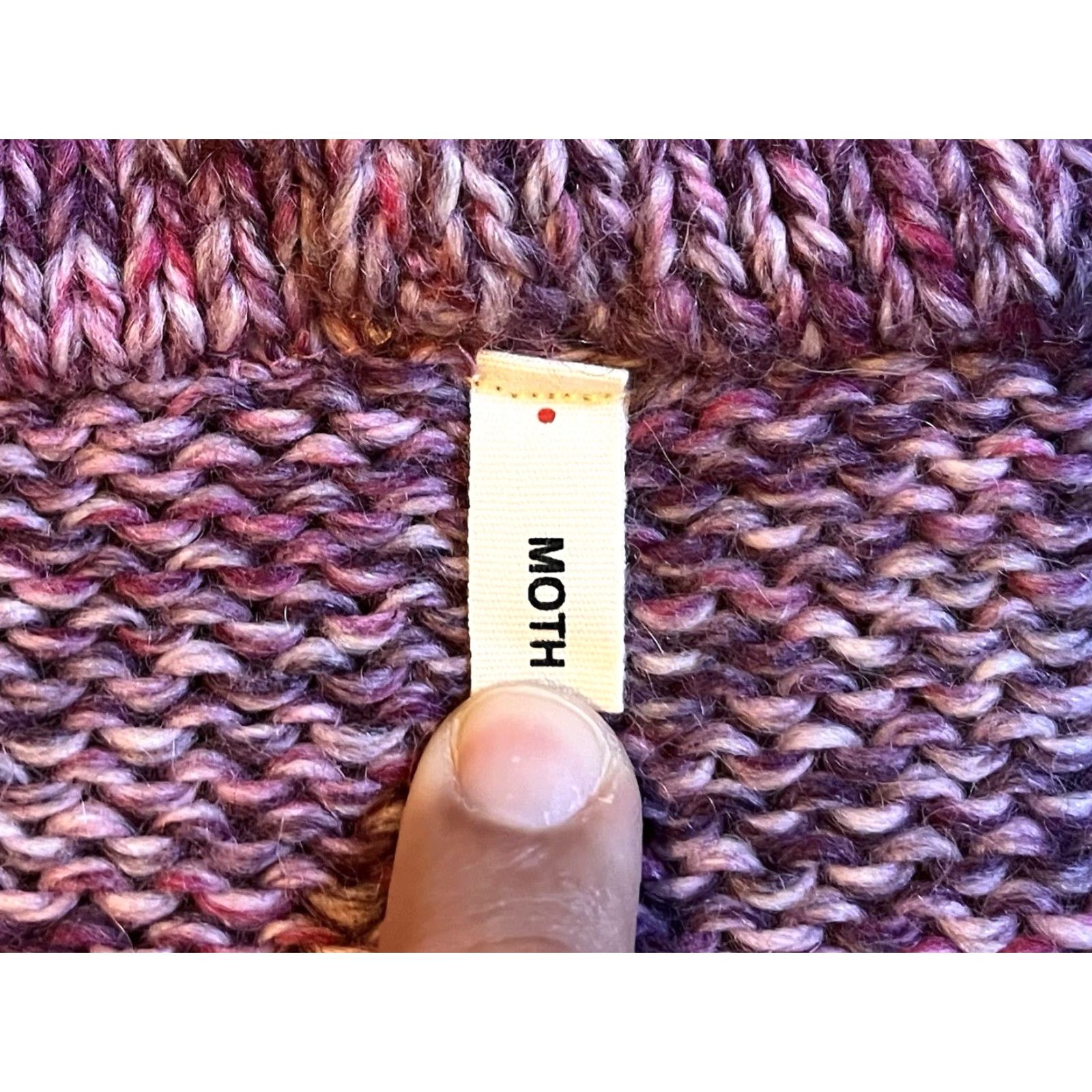 Anthropologie Anthropologie Moth Cowl Neck Sweater Women’s M Purple Size M / US 6-8 / IT 42-44 - 4 Thumbnail