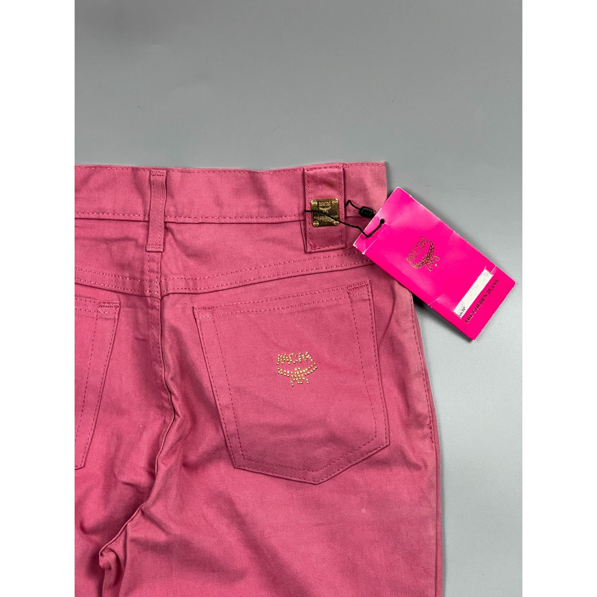 MCM MCM Pink Denim Pants Size 26 (Y0815) Size 26" / US 2 / IT 38 - 17 Thumbnail