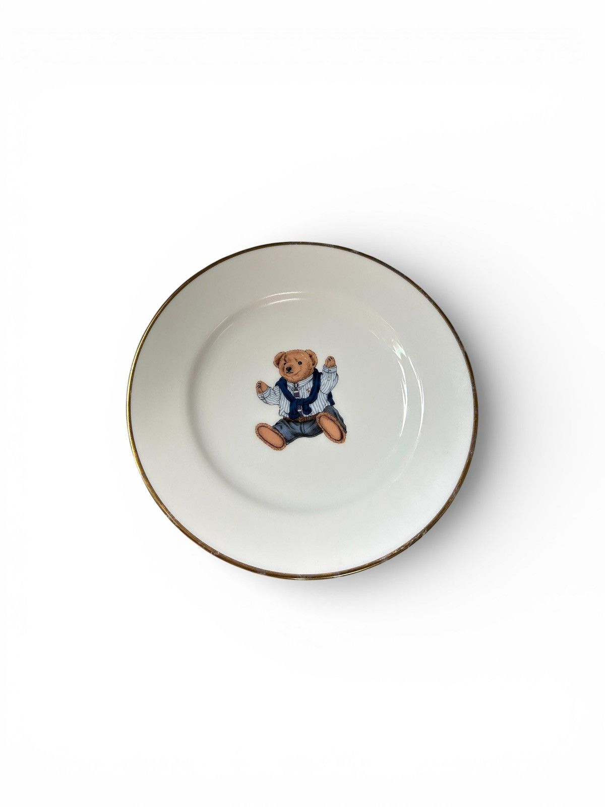 Polo Ralph Lauren 1997 Polo Bear Preppy Bear Porcelain Plate Size ONE SIZE - 1 Thumbnail