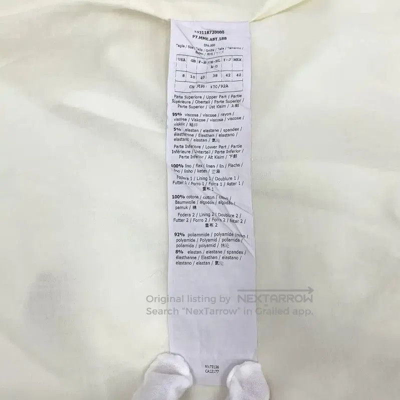 Max Mara MaxMara White Viscose Sleeveless Dress . Size XXS / US 00 / IT 34 - 7 Thumbnail