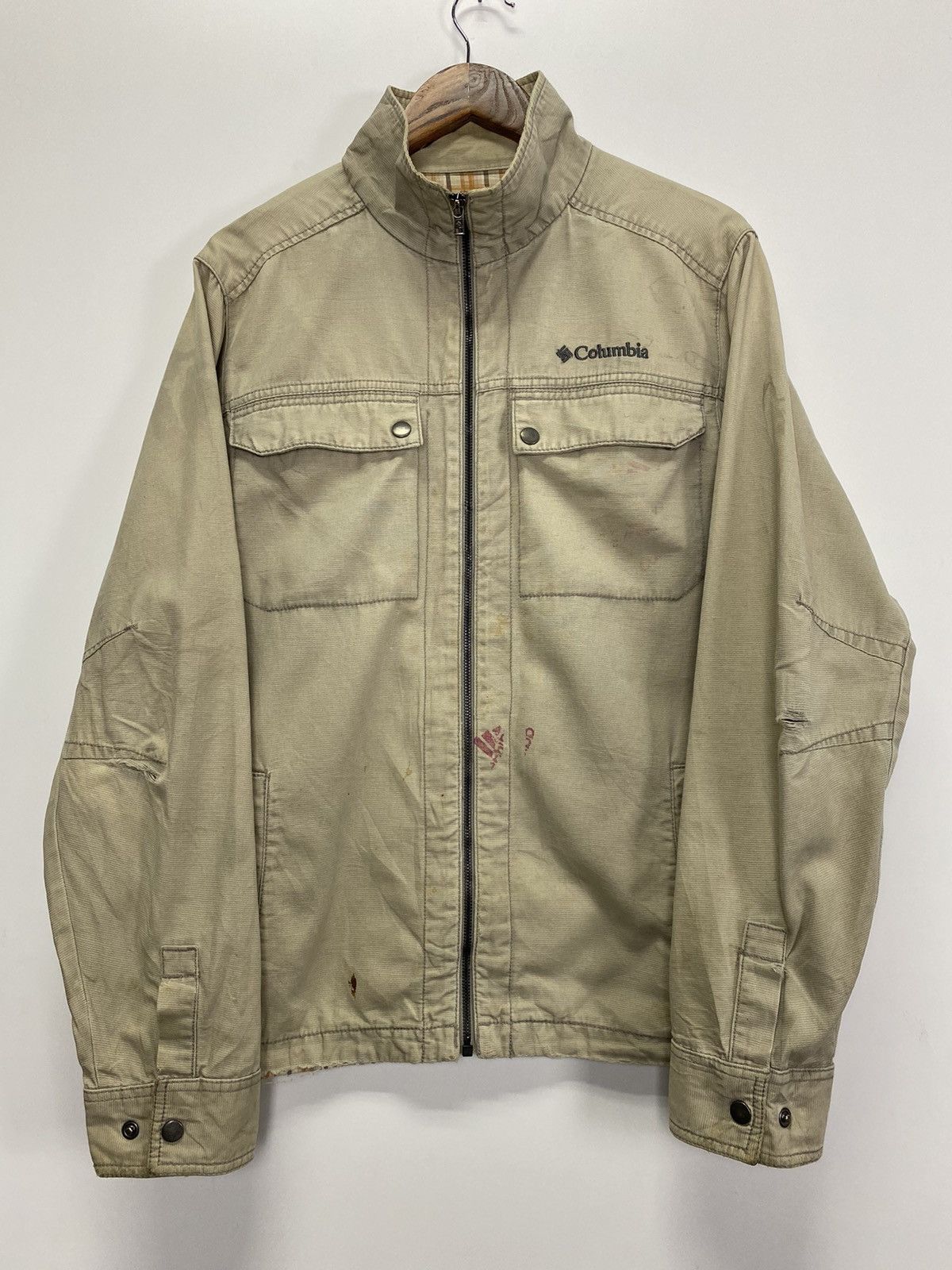 Columbia × Vintage Vintage Columbia Sportwear Zipper Jacket Size US M / EU 48-50 / 2 - 9 Thumbnail