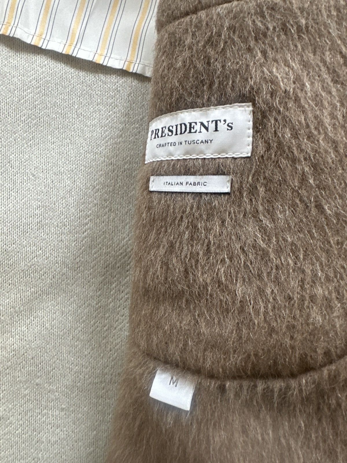 President's President’s Natural Overcoat $995 Retail Size US M / EU 48-50 / 2 - 6 Thumbnail