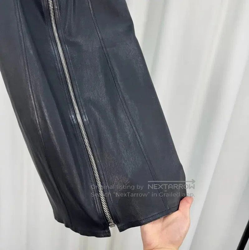 Fendi Fendi Black Leather Sleeveless Dress . Size L / US 10 / IT 46 - 4 Thumbnail