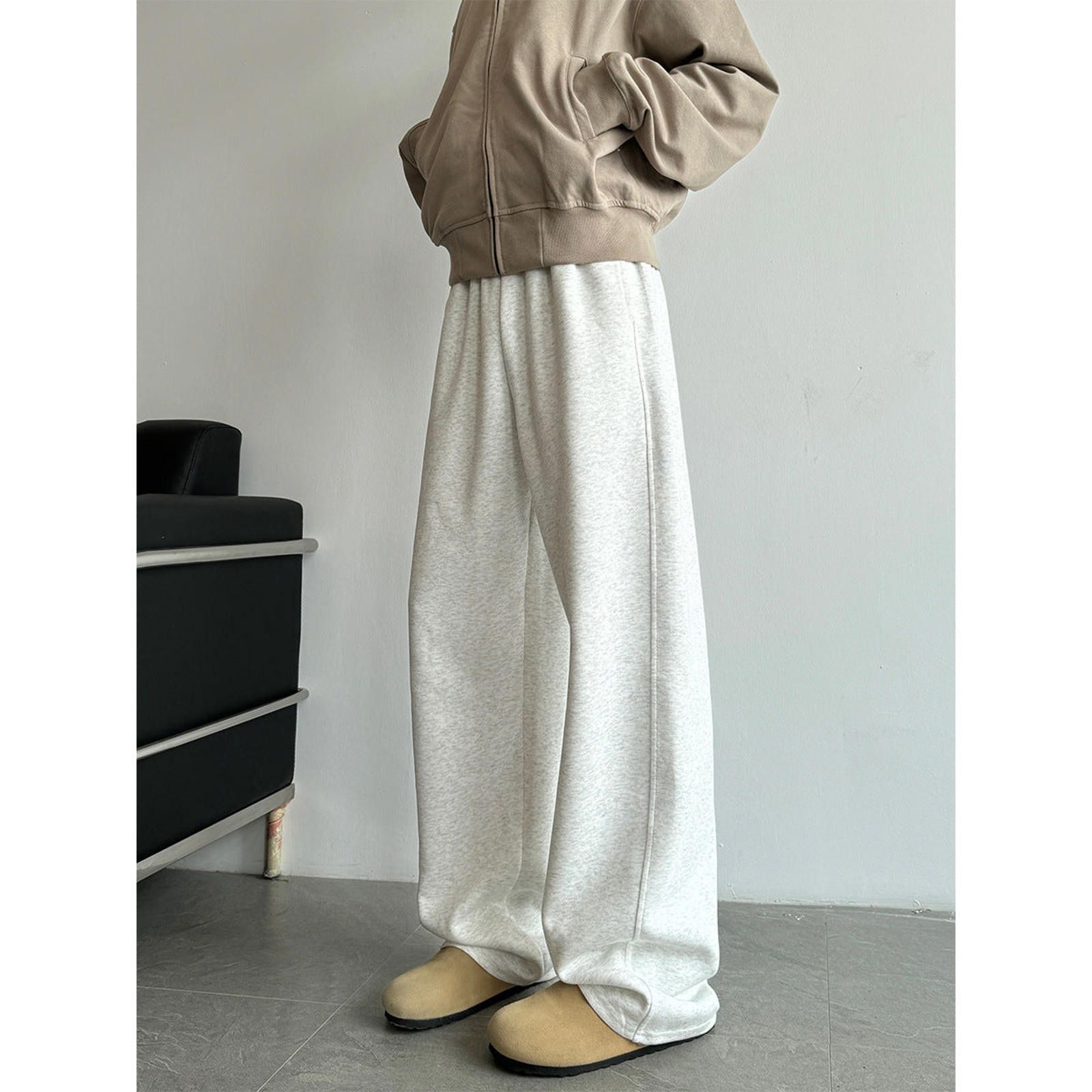 Wide Leg Casual Sweatpants Relaxed Fit Lounge Pants