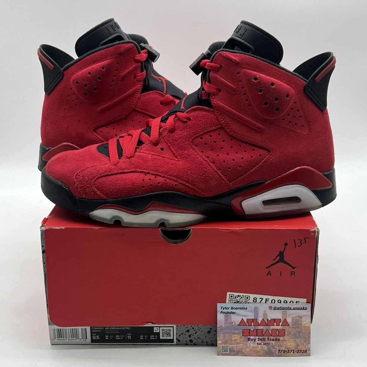 Air Jordan 6 toro bravo, image size:1200x1200
