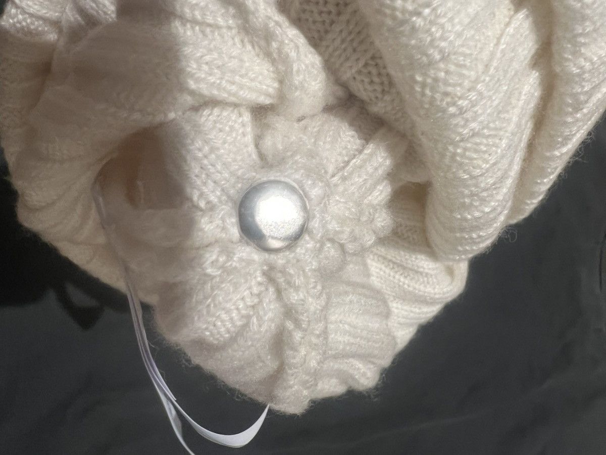 Chrome Hearts Cashmere leather plus cross patch beanie Size ONE SIZE - 6 Thumbnail
