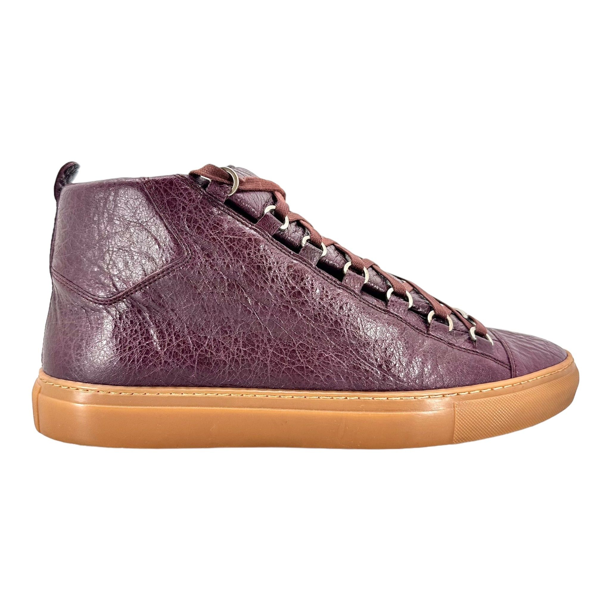 Burgundy balenciaga arena online