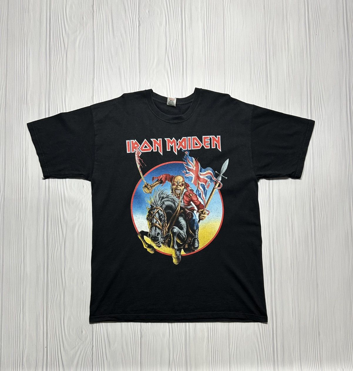 Band Tees Vintage Iron Maiden Tour 2013 T-Shirt Size XL Size US XL / EU 56 / 4 - 1 Thumbnail