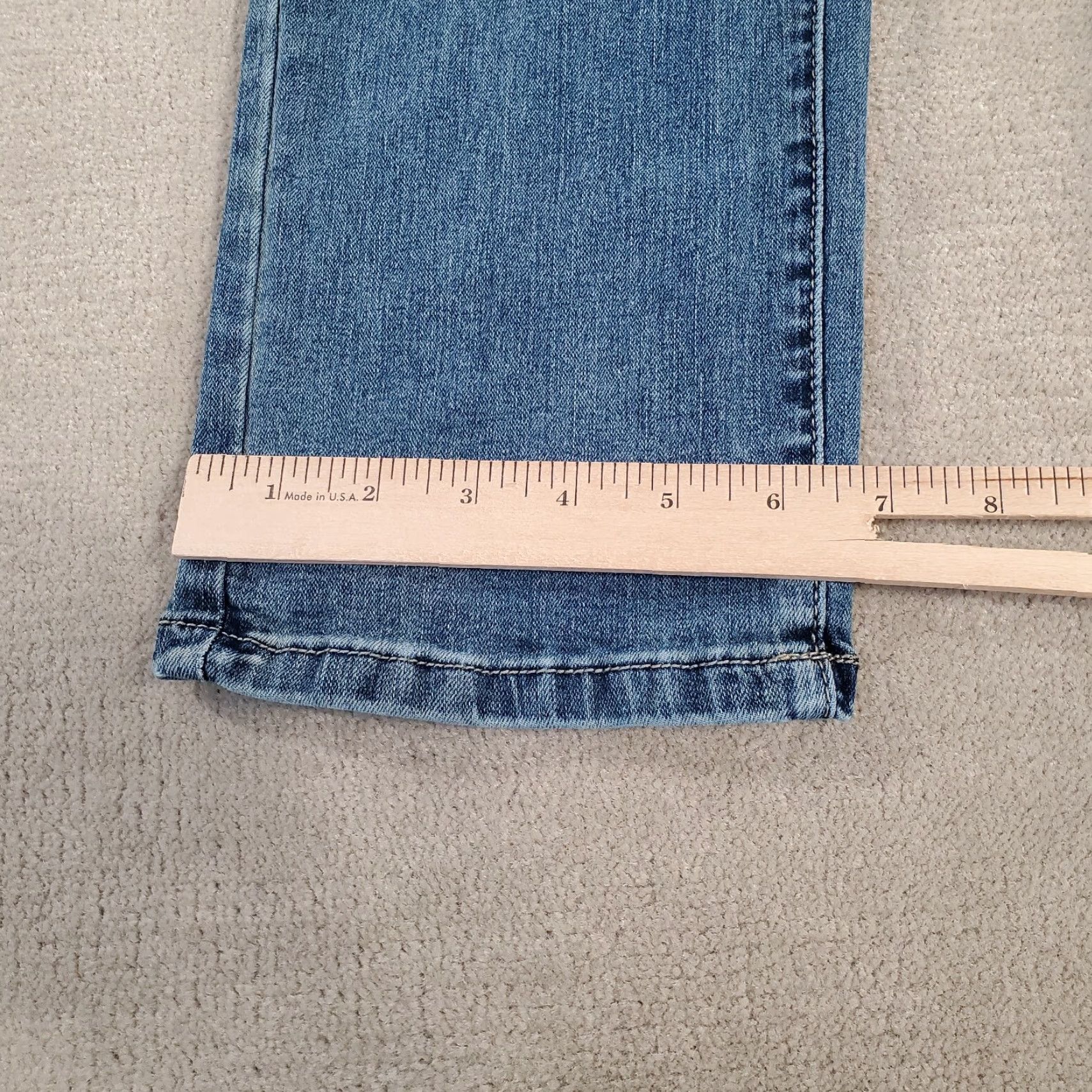 Guess Guess Jeans Mens Jeans Slim Straight Leg 30x30 Blue Lincoln Medium Wash Denim Size US 30 / EU 46 - 6 Thumbnail