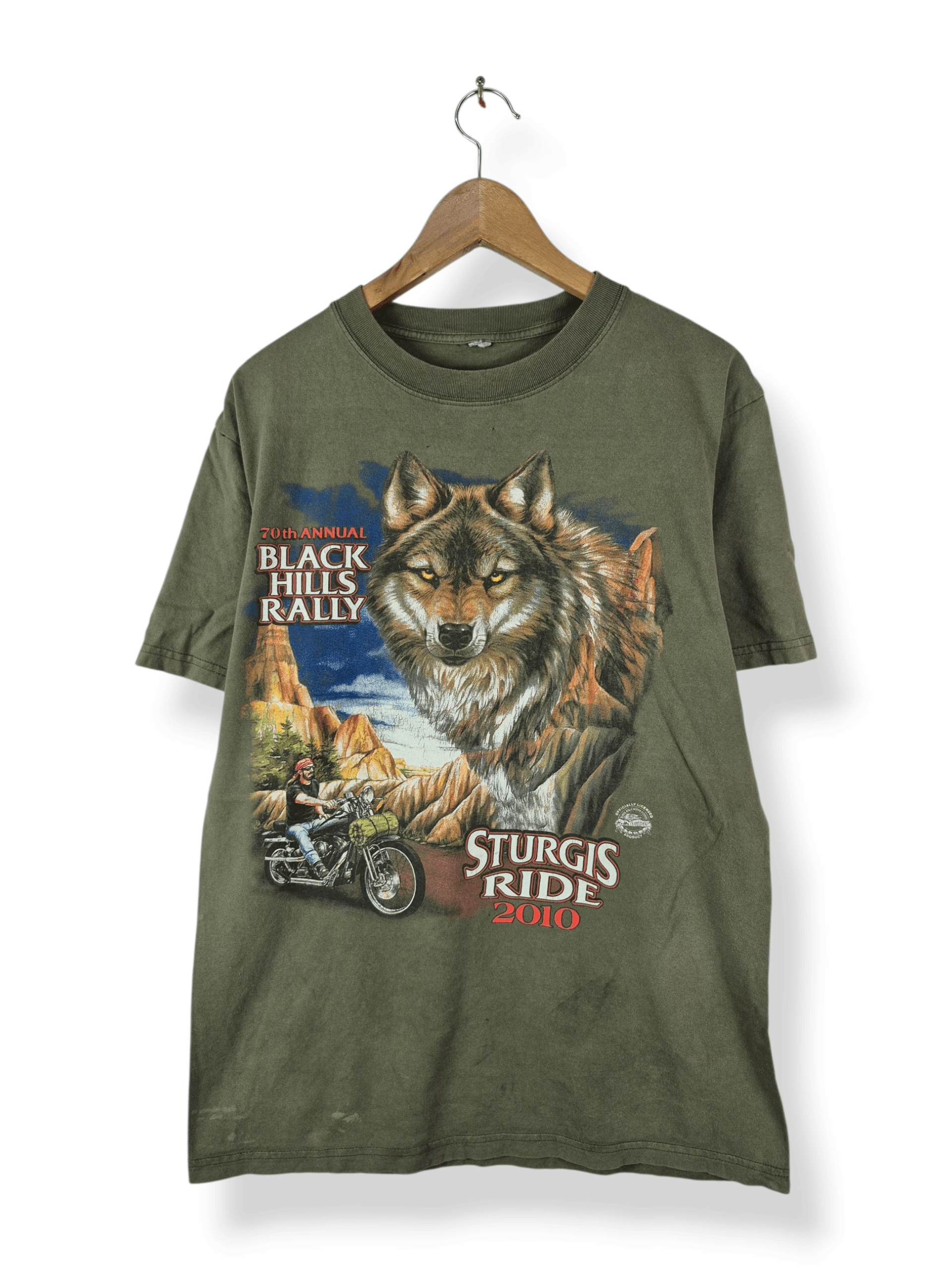 Vintage 🔥 Vintage Y2K Sturgis Ride 2010 Harley Davidson Tee Size US M / EU 48-50 / 2 - 1 Thumbnail