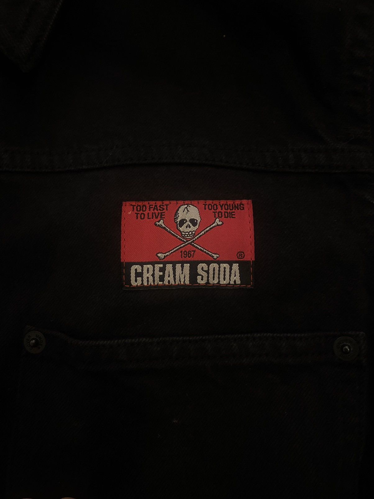 Undercover Undercover SS18 cream soda collaboration denim jacket Size US M / EU 48-50 / 2 - 7 Thumbnail