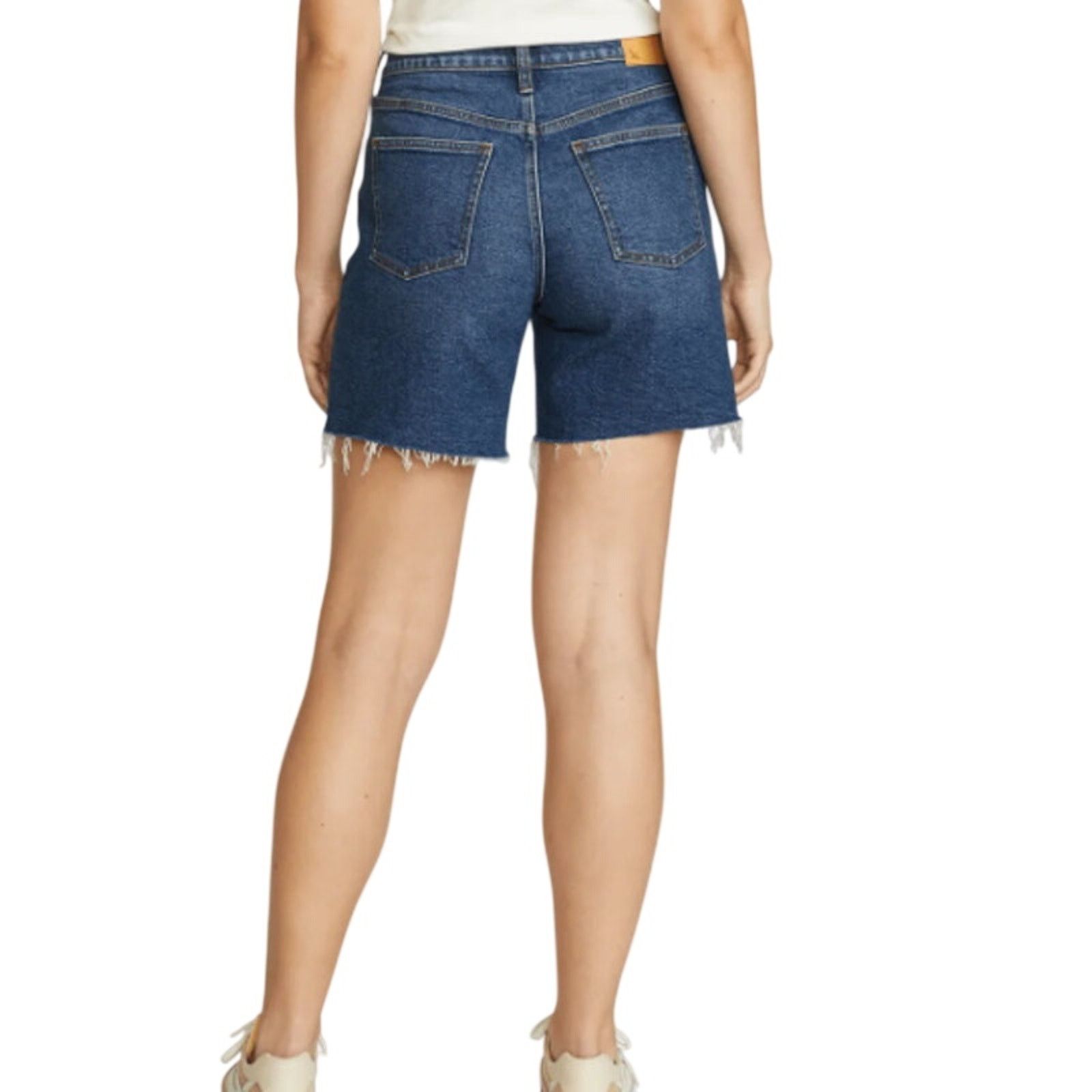 Eddie Bauer New Eddie Bauer Womens Size 10 High Rise Cutoff Denim Shorts Size 32" / US 10 / IT 46 - 3 Thumbnail