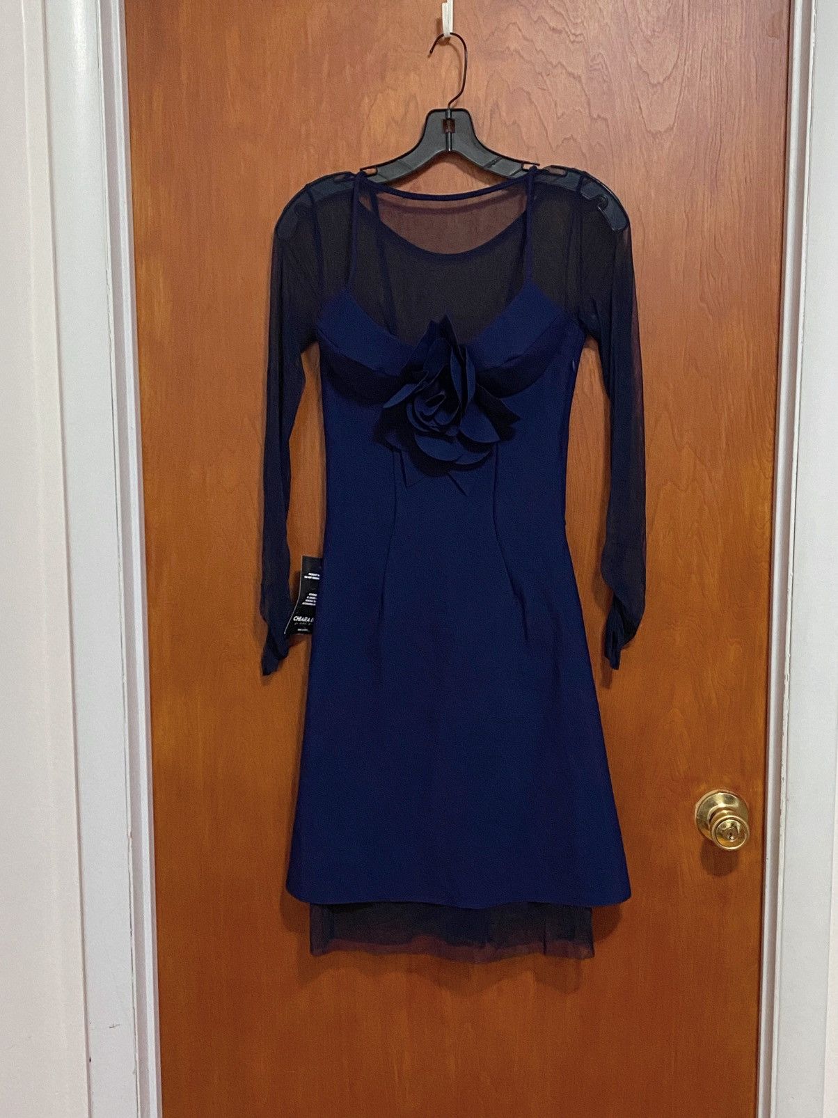 Chiara Boni Chiara Boni Illusion Rosette Minidress size 40/us size 4 Size S / US 4 / IT 40 - 1 Thumbnail
