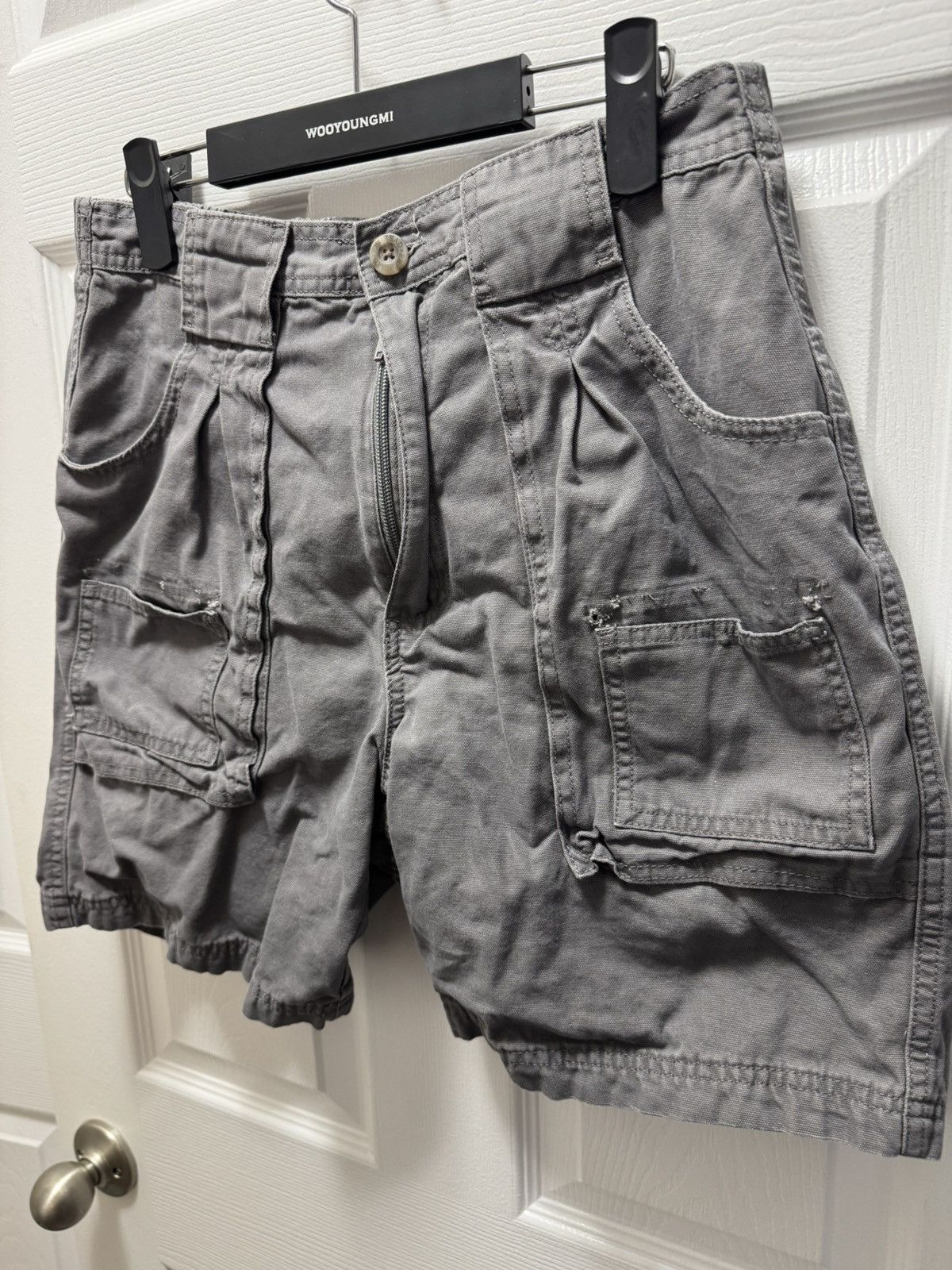 Redhead Red Head Grey Archive Cargo Pocket Shorts Vintage Size US 32 / EU 48 - 3 Thumbnail